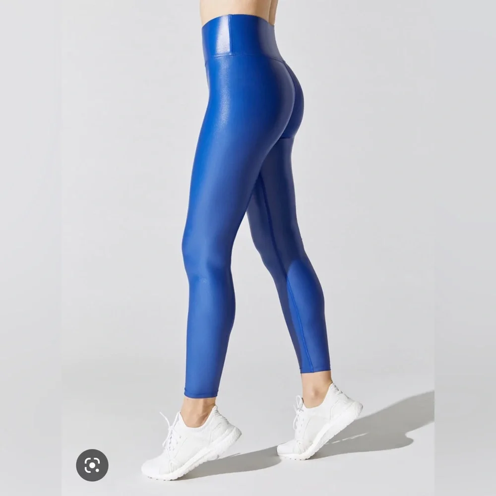 Carbon38 Takara Shine Blue Leggings - Picture 1 of 8
